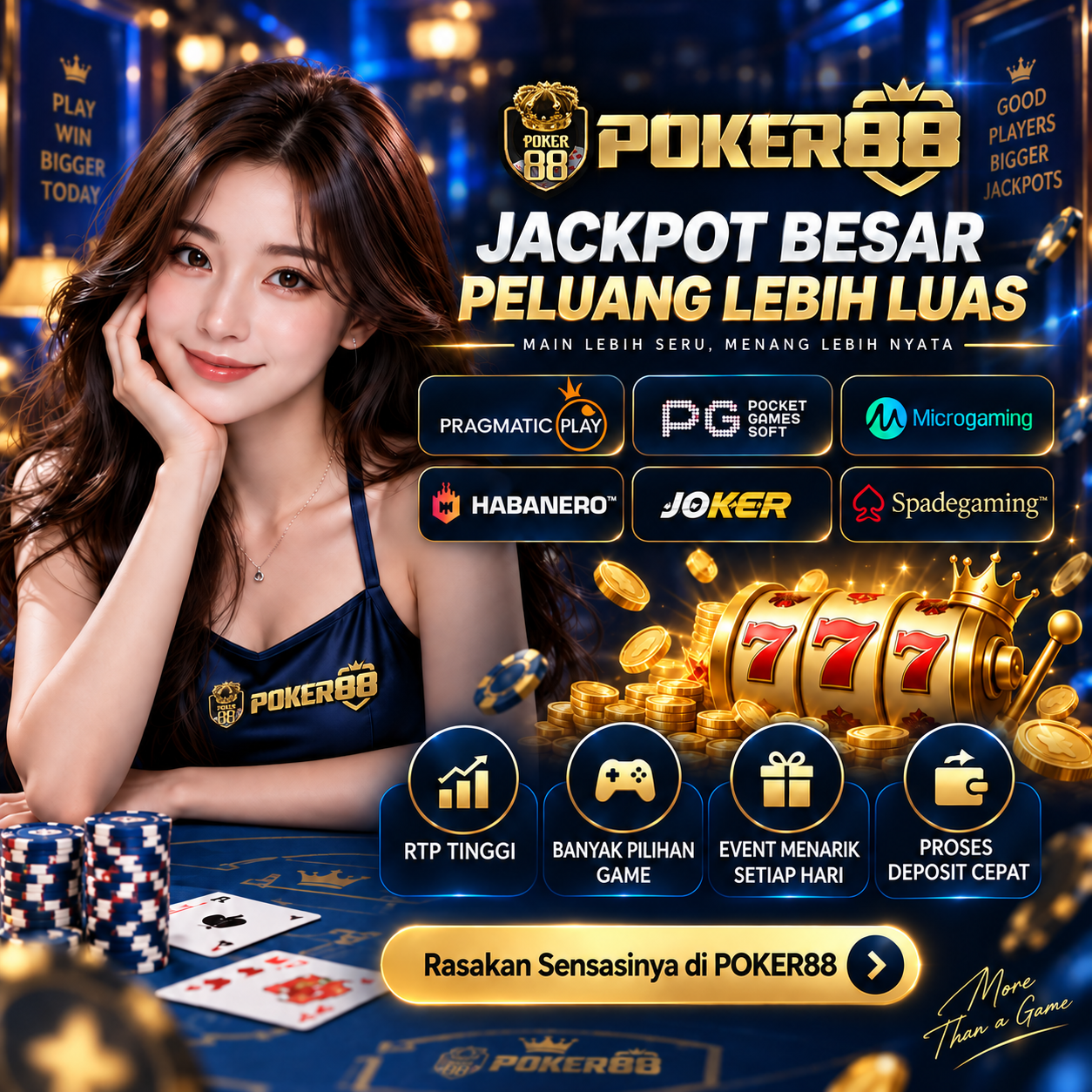 Banner POKER88 3